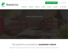 Tablet Screenshot of frontsite.com.br